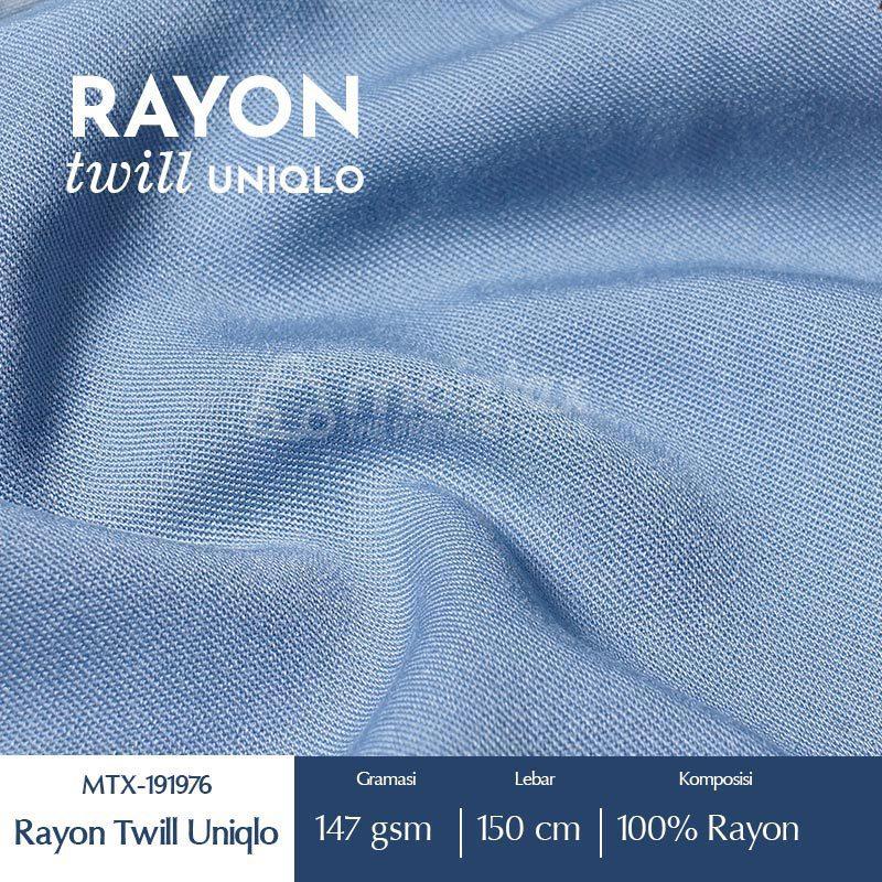 Rayon Twill Uniqlo