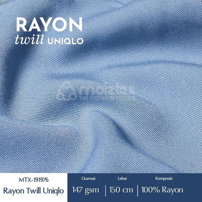 Rayon Twill Uniqlo